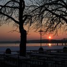 Biergarten im Winterschlaf....