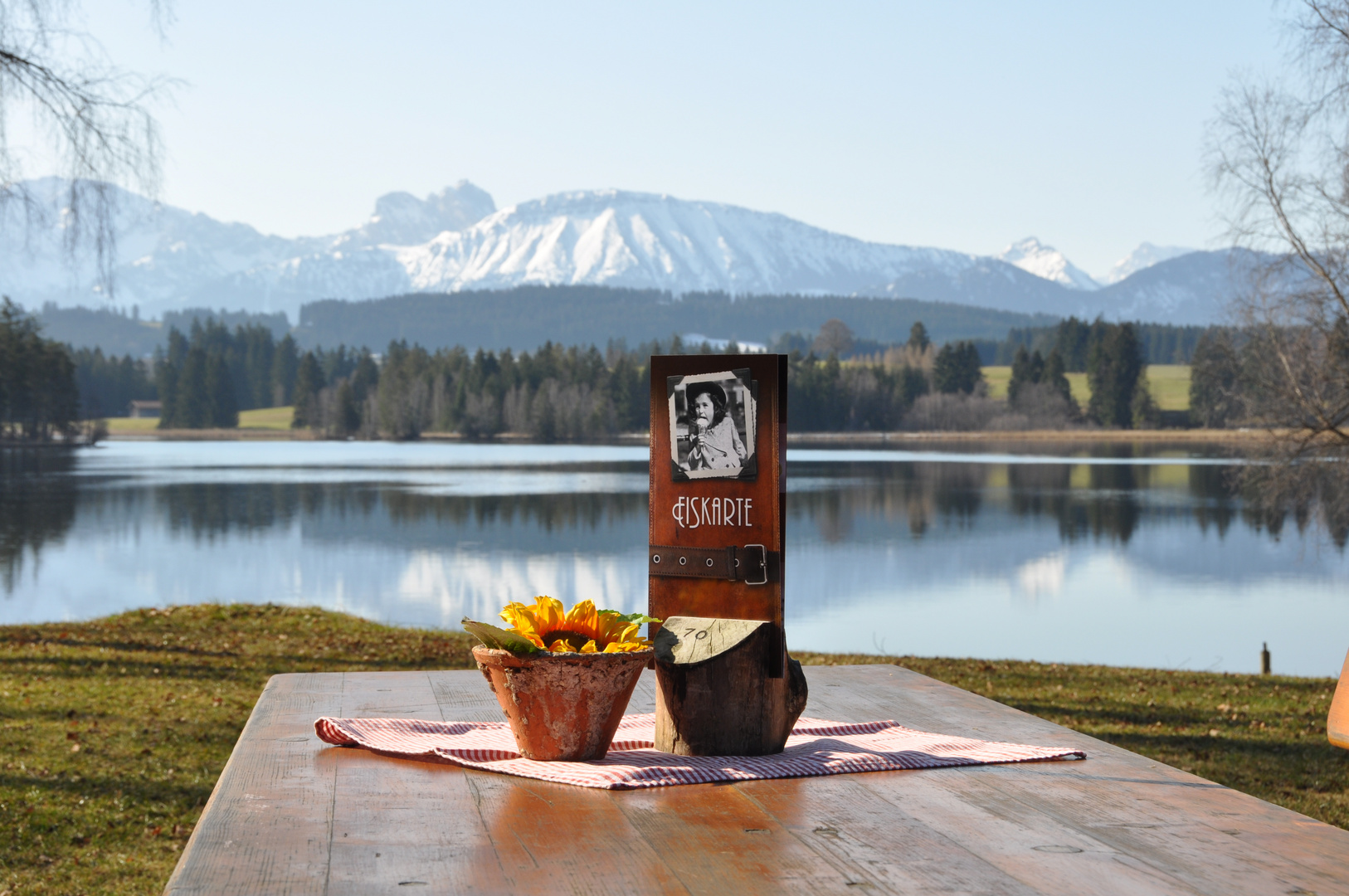 Biergarten Pause am Schwaltenweiher