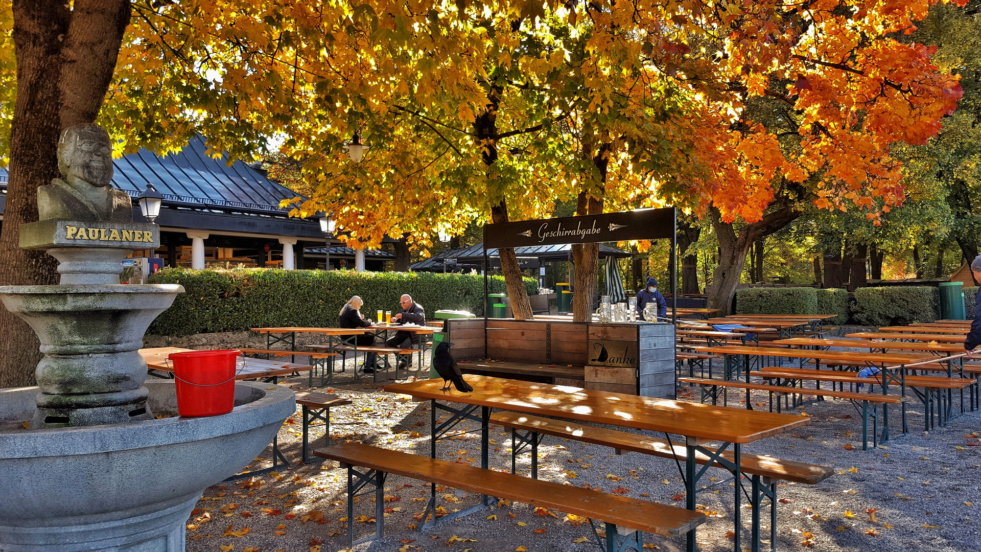 Biergarten - Stilleben