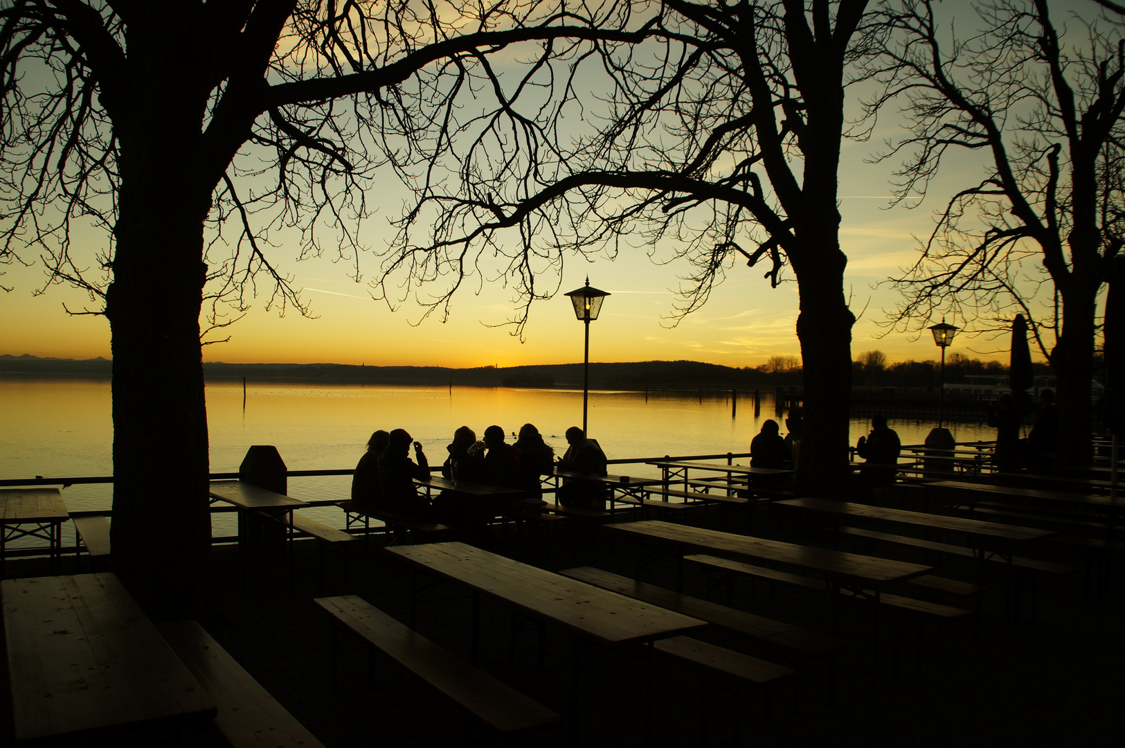 Biergartenstimmung