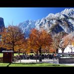 ...Biergartenwetter unterm Watzmann...