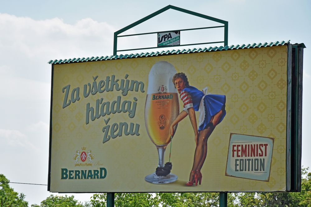 Bierwerbung auf slowakisch Foto &amp; Bild | spezial, quatsch, witzige
