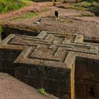 Bieta Ghiorghis, l'église de Saint Georges, à Lalibela.