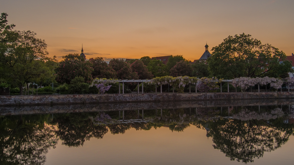 Bietigheim-Bissingen am Abend