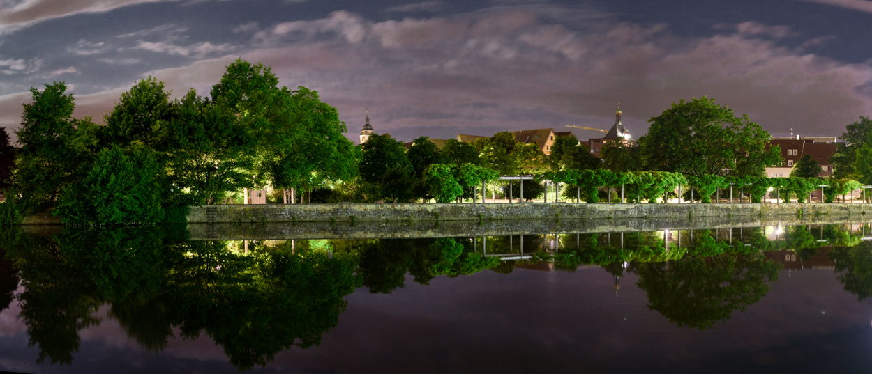 Bietigheim Bissingen bei Nacht