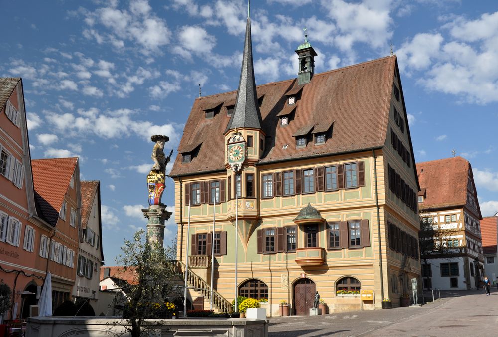BietigheimBissingen Rathaus Foto & Bild landschaft, bietigheimbissingen, natur Bilder auf