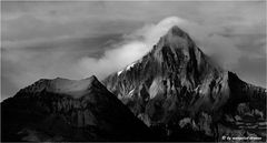 Bietschhorn mal in schwarzweiss