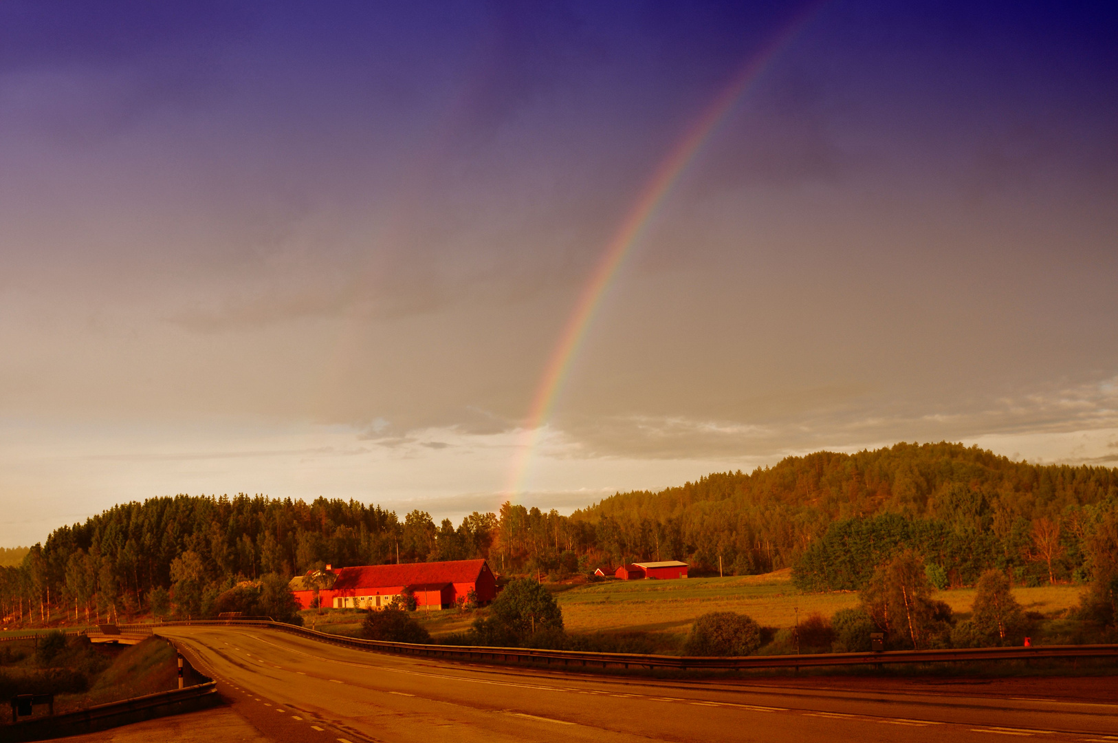 Bifrost on the way to Norway