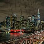 Big Apple in der Nacht