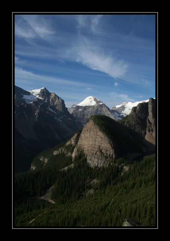 Big Beehive and the Plain of the Six Glaciers