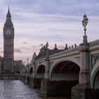 Big Ben and Westminster Bridge