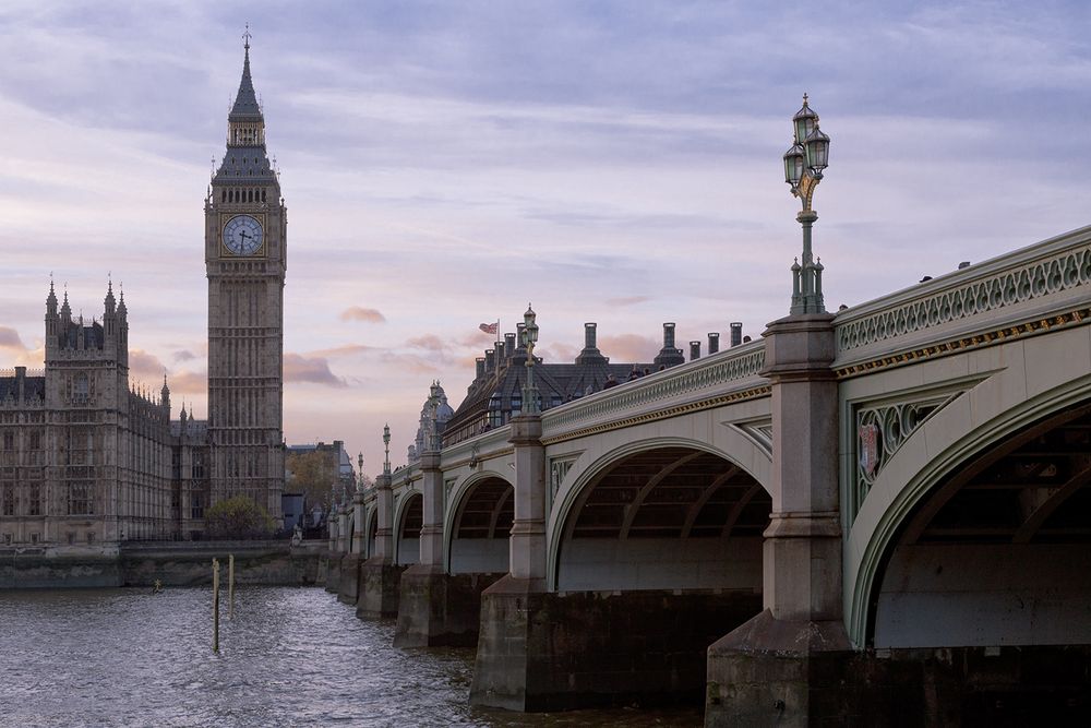 Big Ben and Westminster Bridge