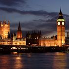 big ben at night