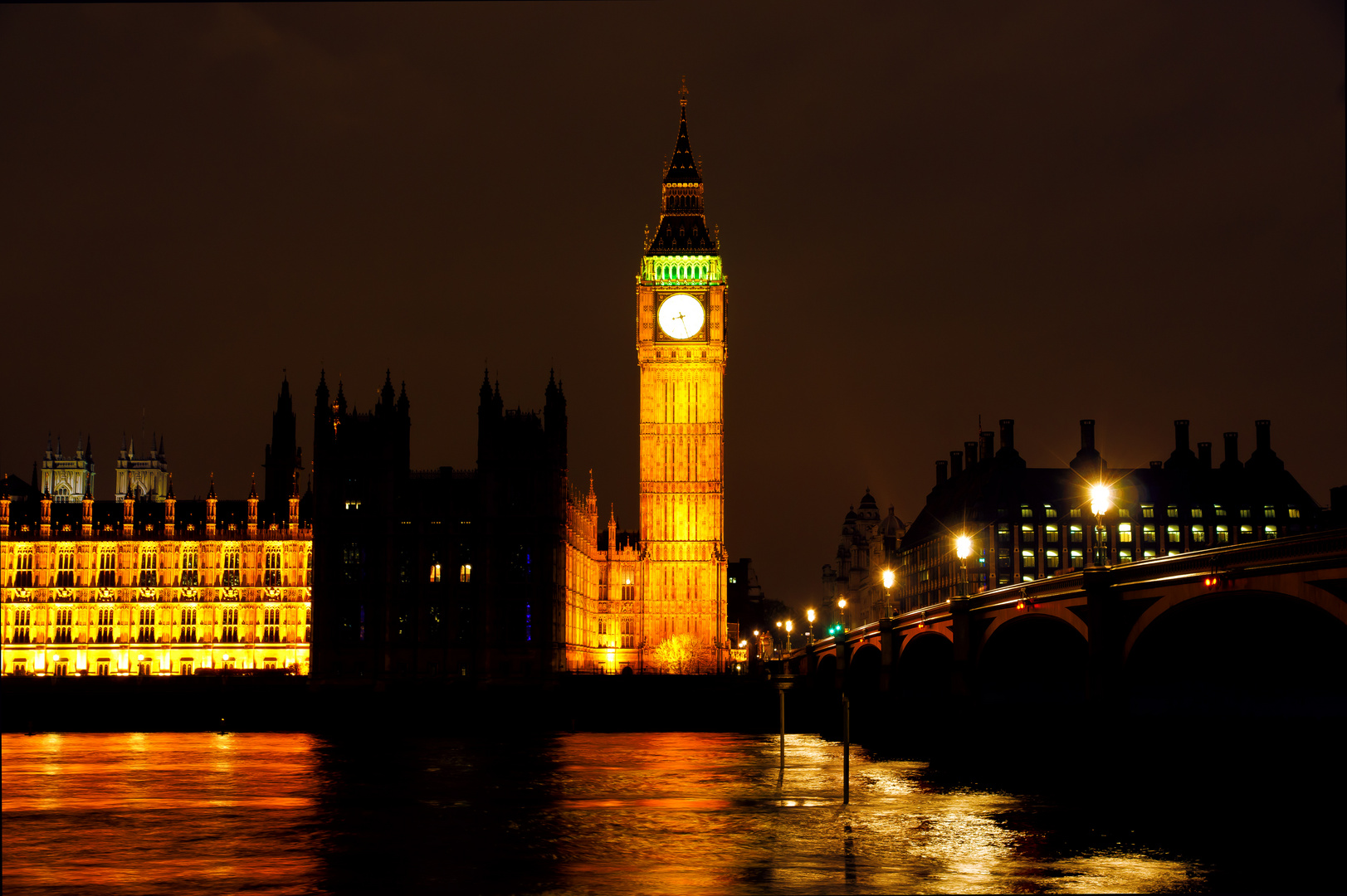 Big Ben at night