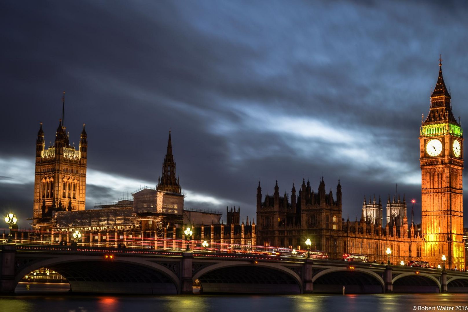 Big Ben at night