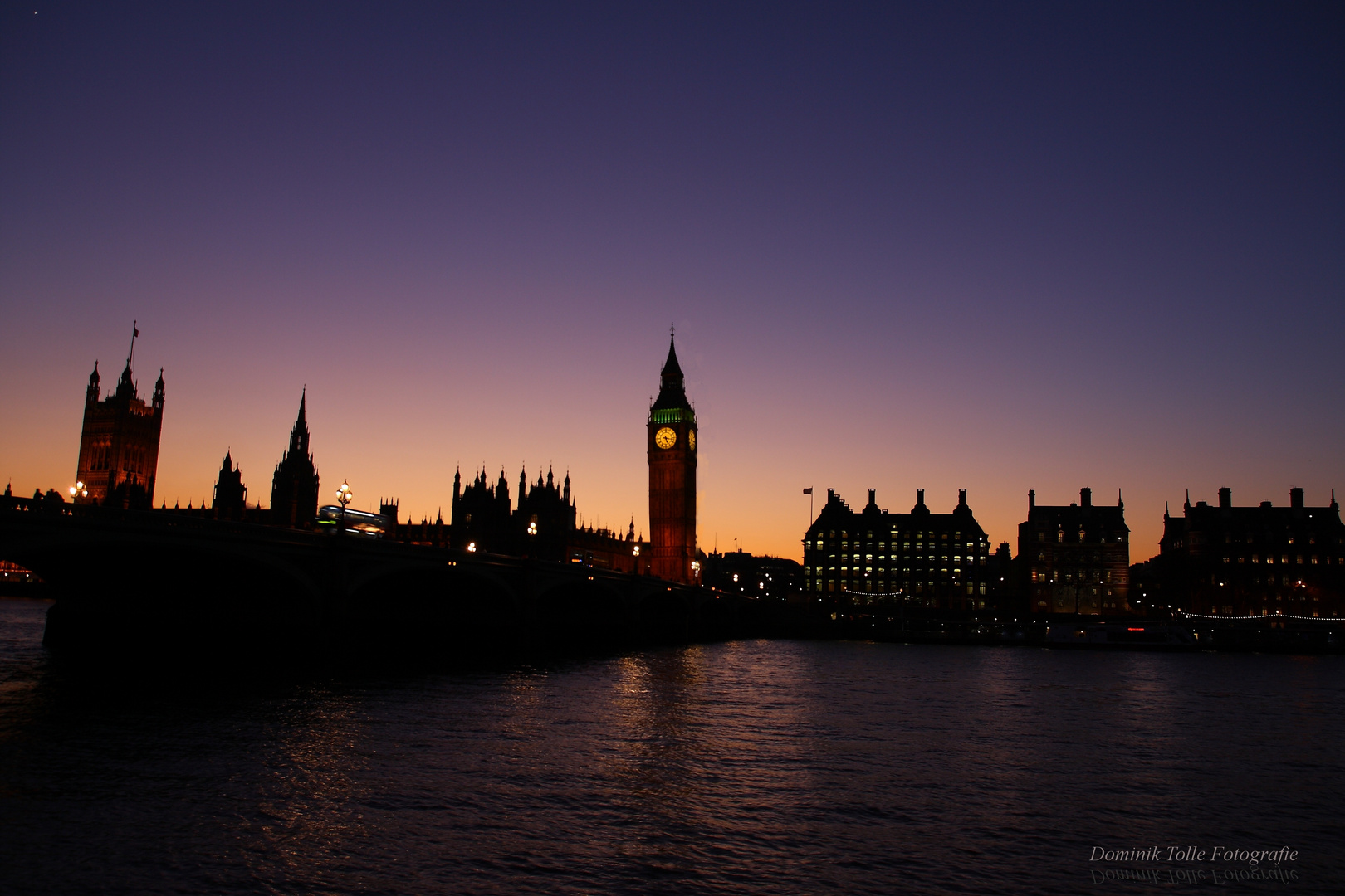 Big Ben at night