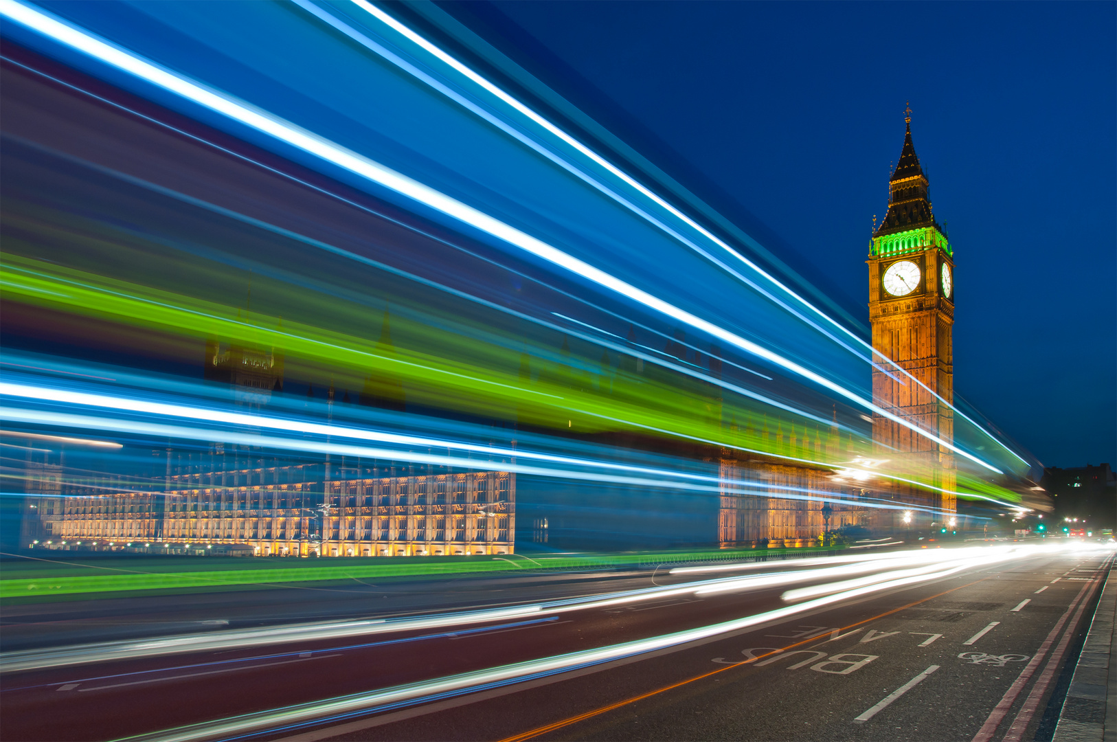 Big Ben bei Nacht