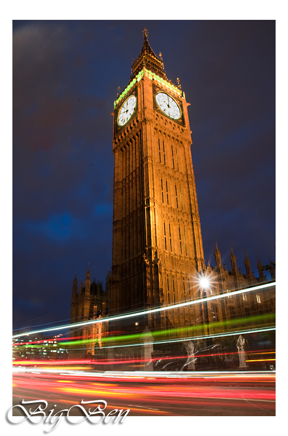 Big Ben bei Nacht