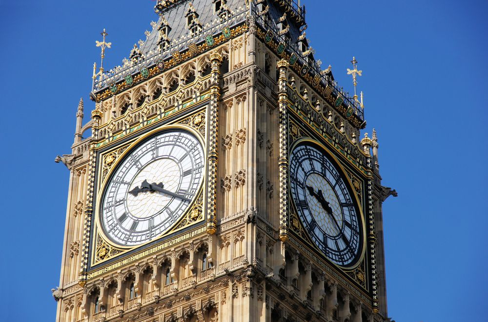 Big Ben - Die Schönheit einer Turmuhr