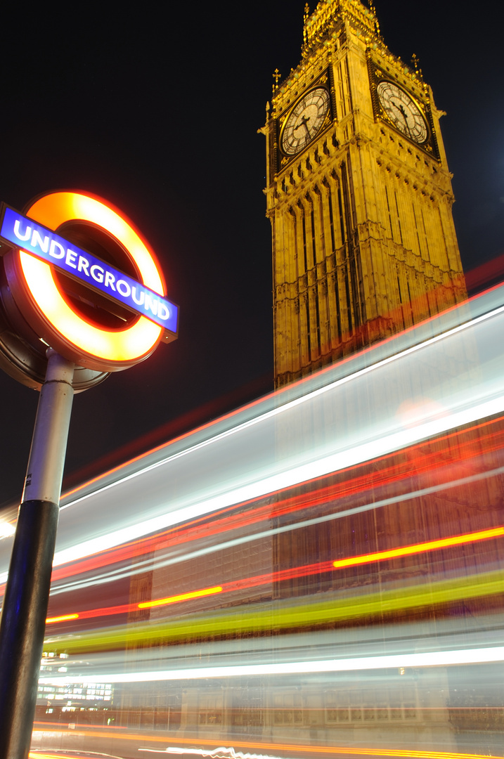 Big Ben goes Underground