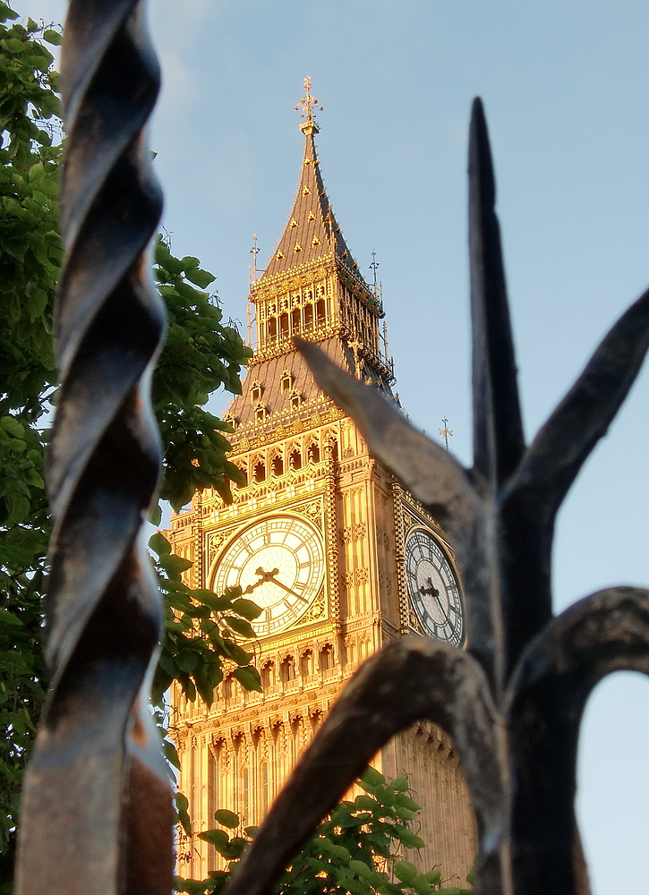 Big Ben im Abendlicht