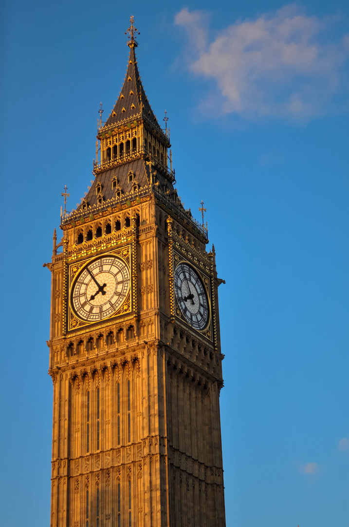 Big Ben in der Abendsonne