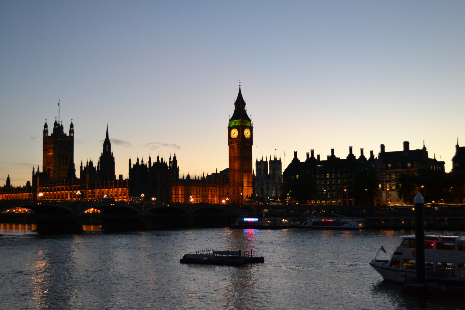 Big Ben in der Nacht