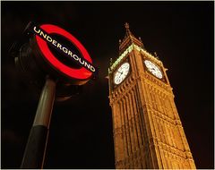 Big Ben, near Westminster Station