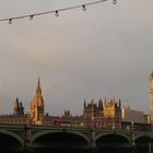 Big Ben und die Houses of Parlament am frühen Morgen