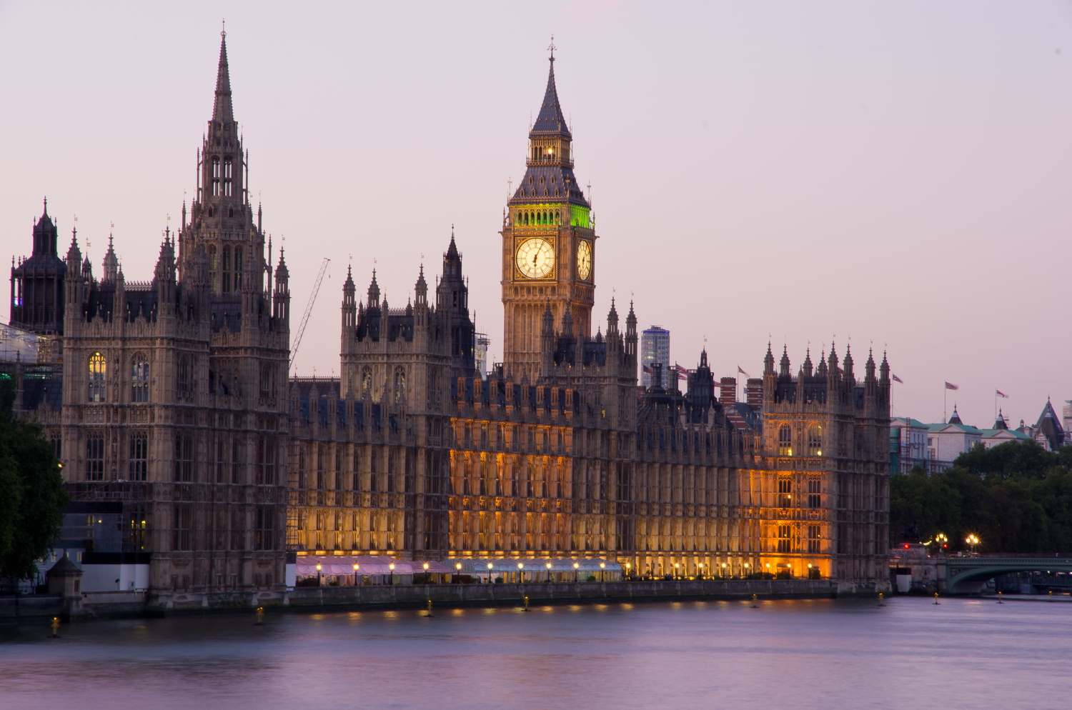 Big Ben und Houses of Parliament