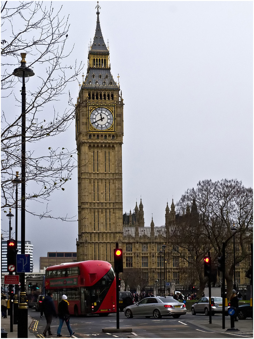 Big Ben  --  Westminster  --  London