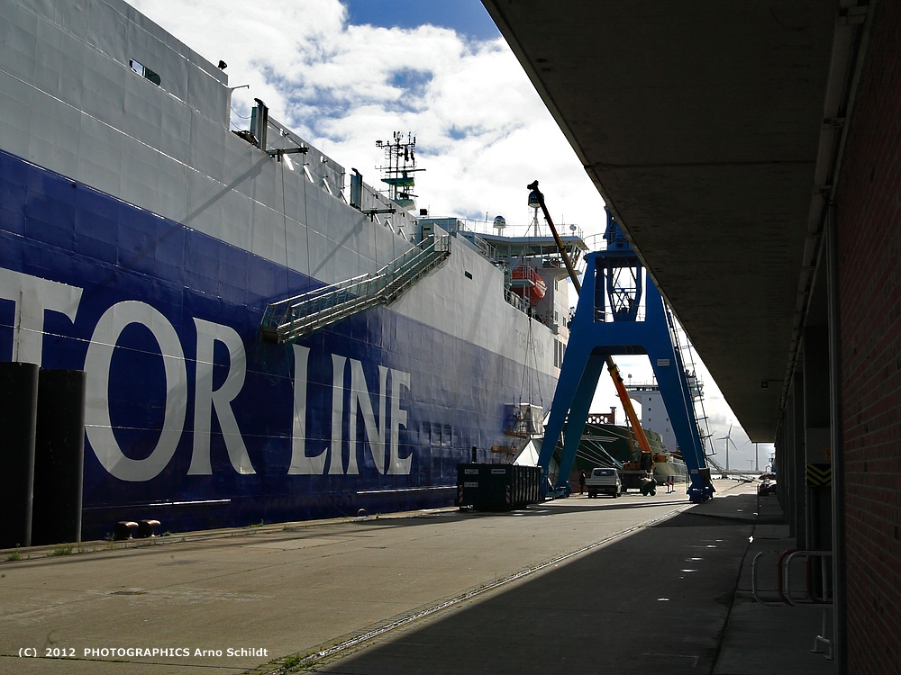 Big Blue Ship