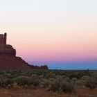 Big Chief Butte getting Pink