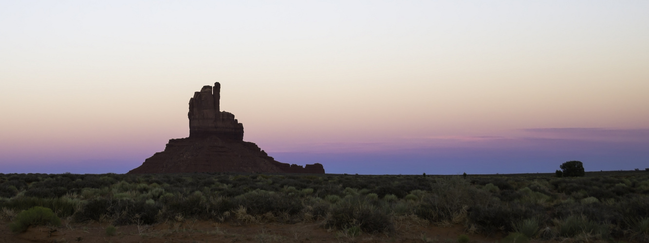 Big Chief Butte getting Pink