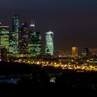 Big City Lights of Moskau