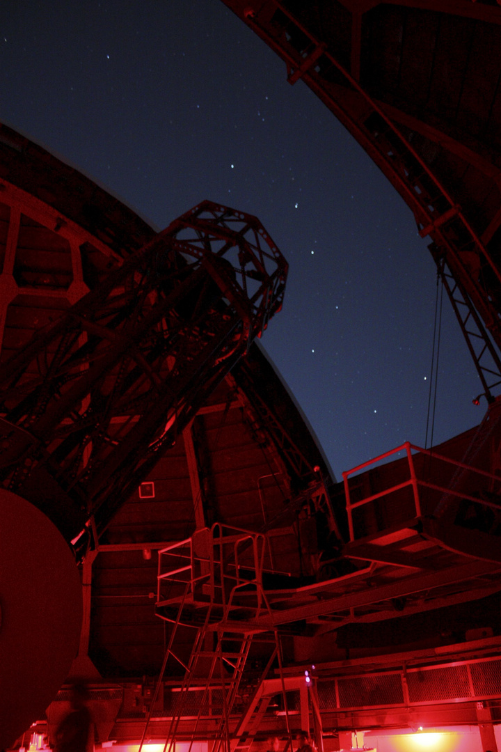 Big Dipper from the 60" Telescope, Mt. Wilson Observatory, California