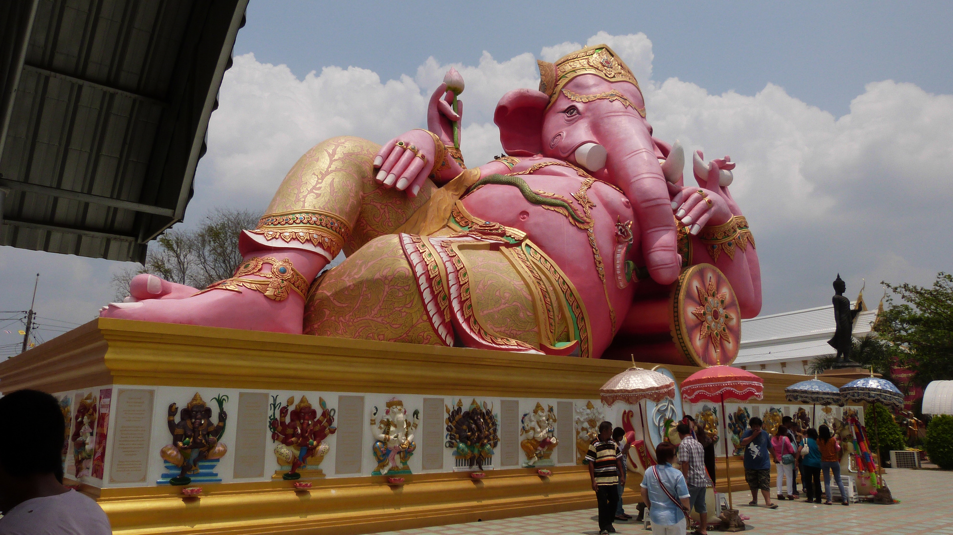 Big elephant near Bangkok
