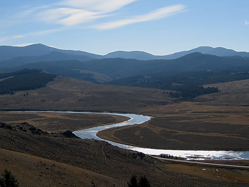 Big Hole River - Montana - kurz vor Sonnenuntergang