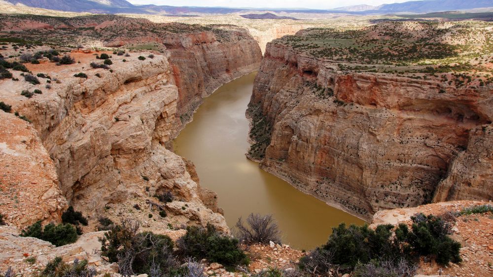 Big Horn Canyon and Green River, Wyoming