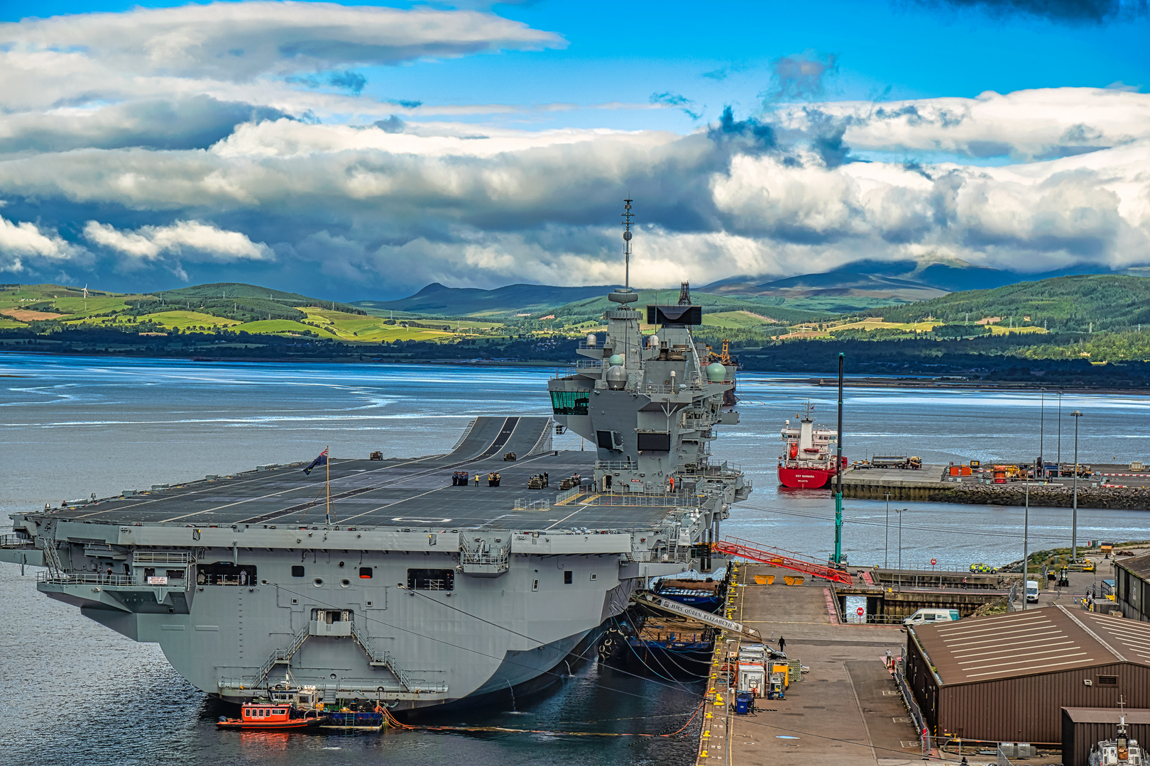Big Ship Foto Bild Europe United Kingdom Ireland Scotland Bilder Auf Fotocommunity