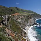 Big Sur Bixby Bridge over Rainbow Canyon