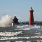 Big Waves on Lake Michigan