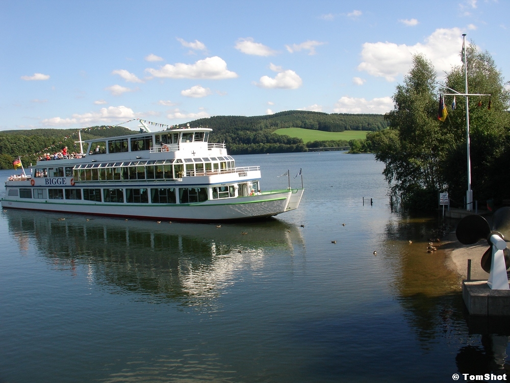 Biggesee - Schiffsanlegestelle Olpe-Sondern