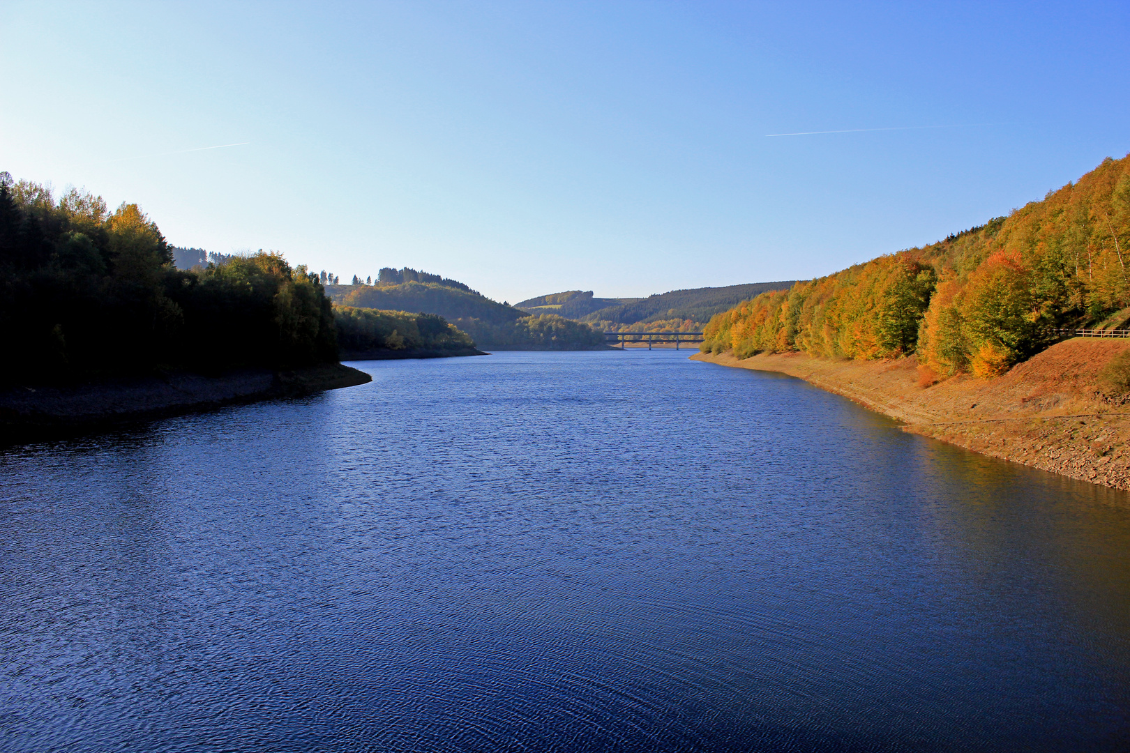 Biggetalsperre im Herbst 4