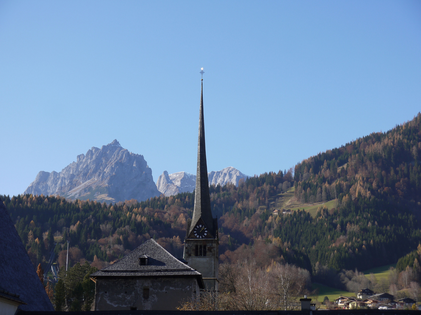 Bihofen,Frauenkirche und Hochkönig