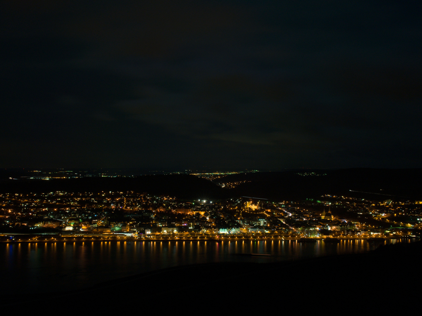 Biingen bei Nacht