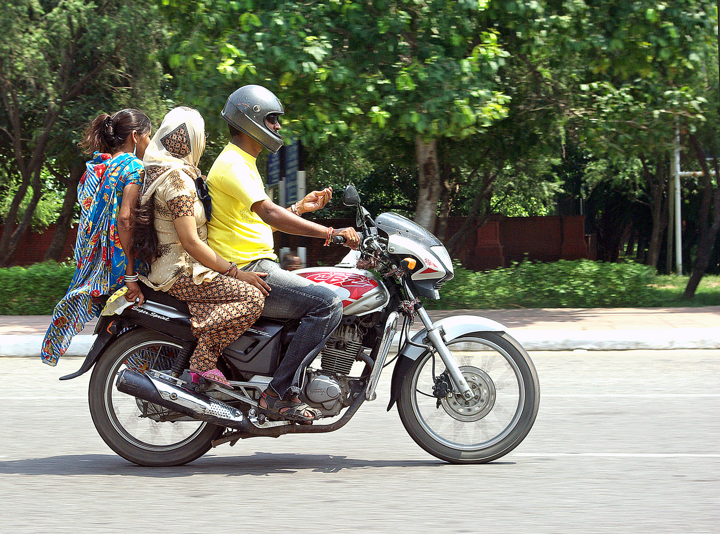 Bike-Bus in Indien