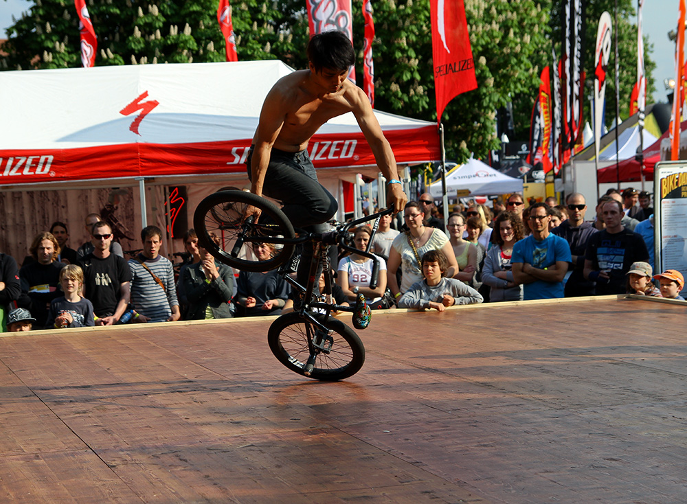 Bike Days Flatland Show.