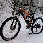 Bike im Schnee