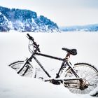 Bike in the snow